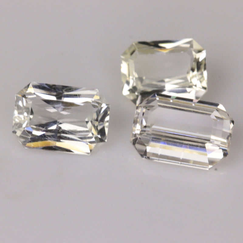 8.45ct Natural White Sapphire lot